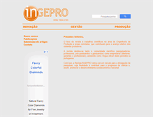 Tablet Screenshot of ingepro.com.br
